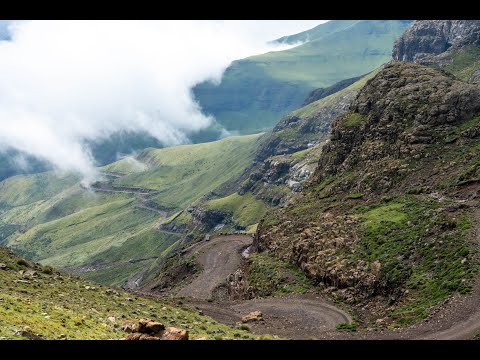 Epic Sani Pass 4x4 descent in our Hilux, Lesotho to South Africa