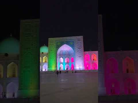 Light Show at Registan Square, Samarkand - 28/04/2023