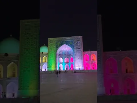 Light Show at Registan Square, Samarkand - 28/04/2023