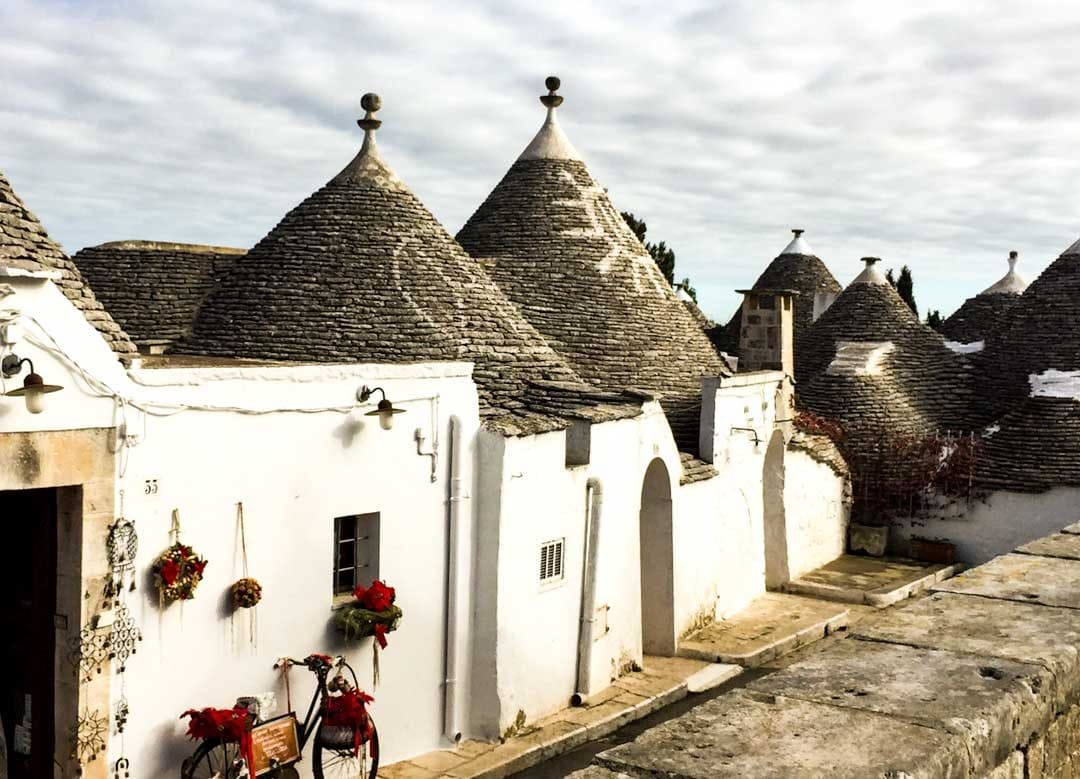 Aberobello trulli houses in Italy