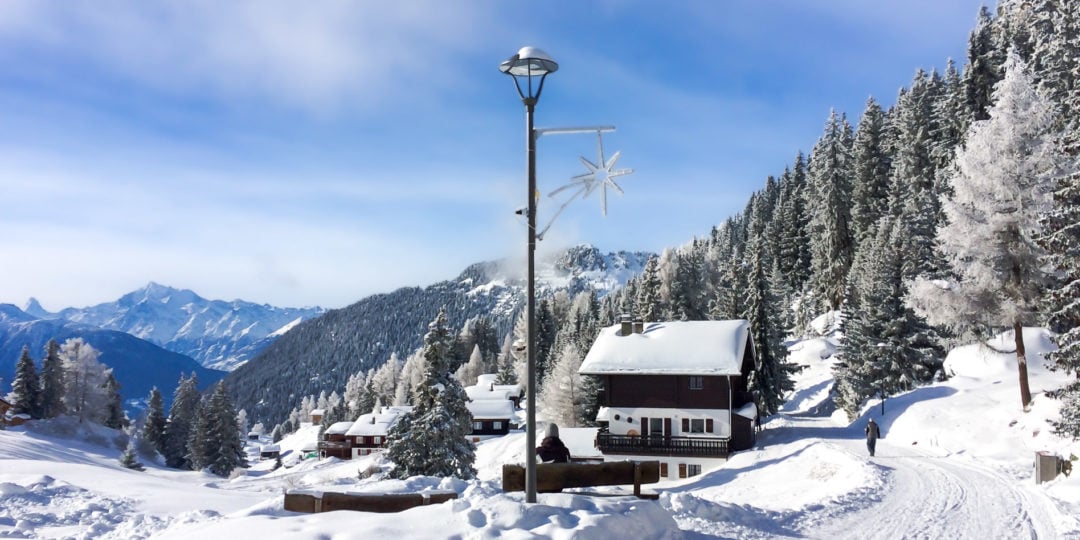 Bettmeralp Skiing Christmas in the Swiss Alps 2024