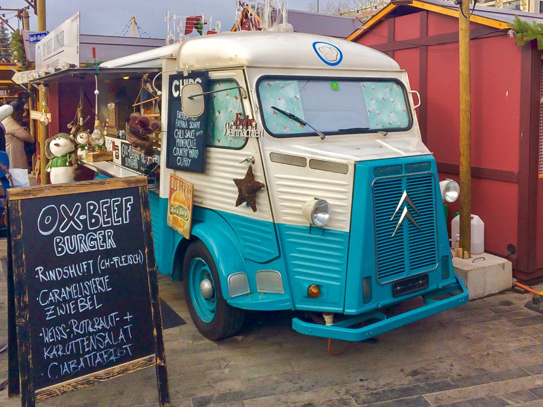 Ice-cream-van-in-a-market-area