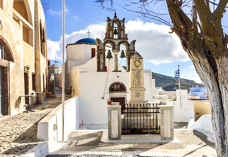 Church of Aghios Nikolaos, Pyrgos, Santorini