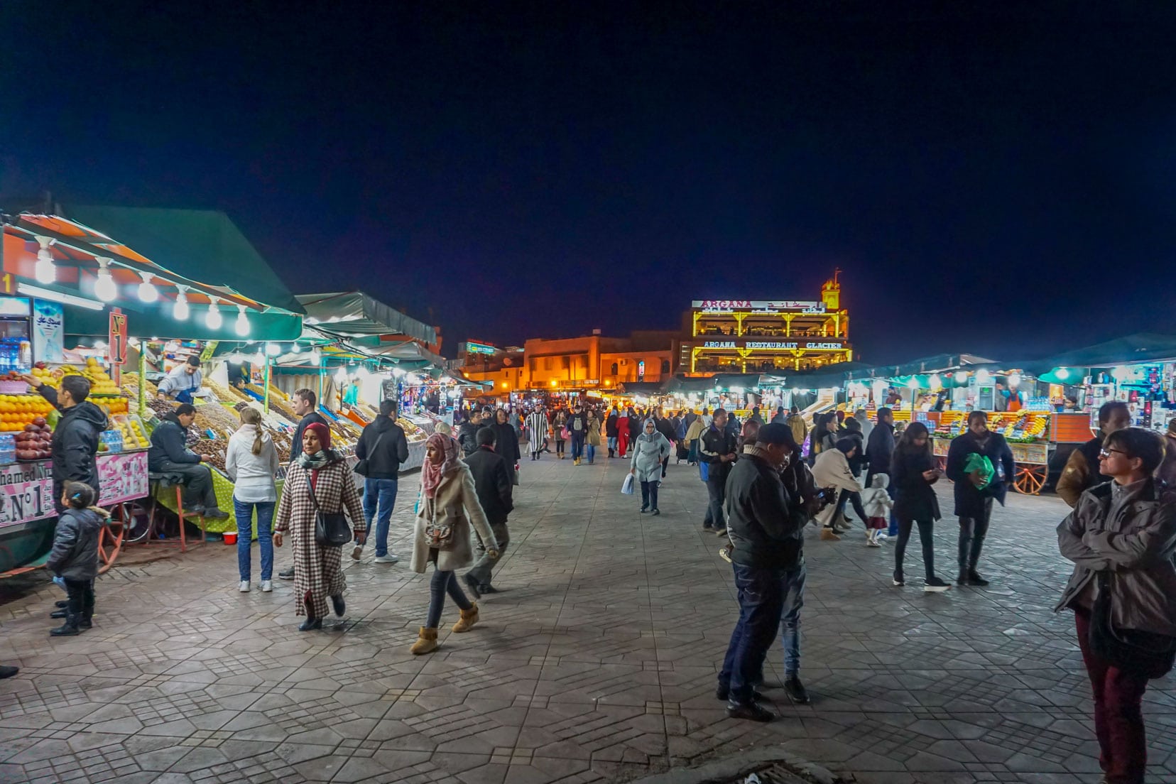 night-market Marrakech