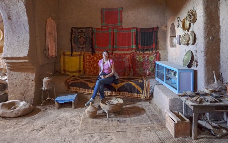Berber home with day to day household items 