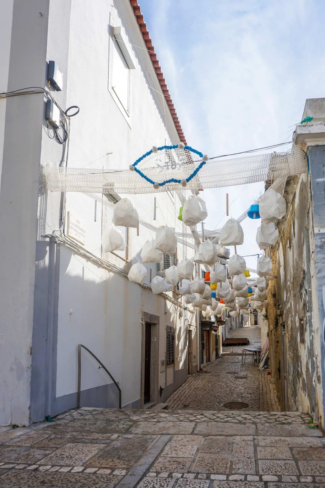 Sesimbra pretty side street