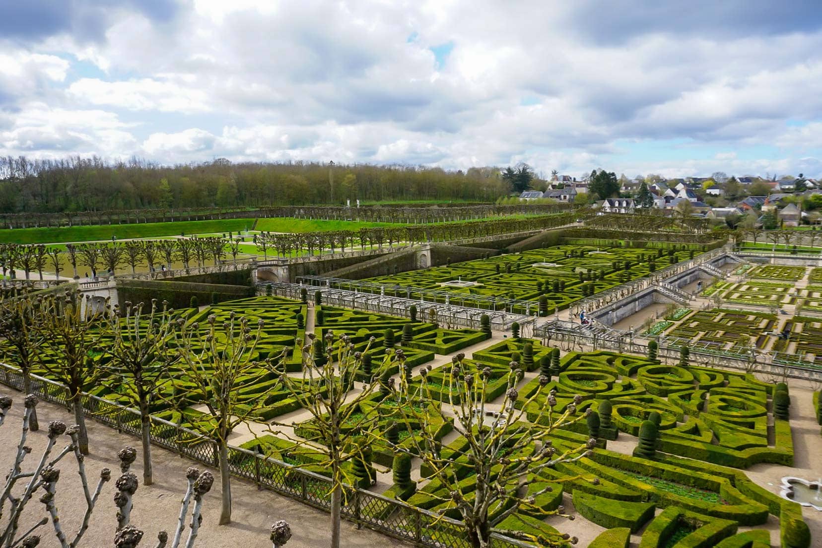 Chateau De Villandry gardens
