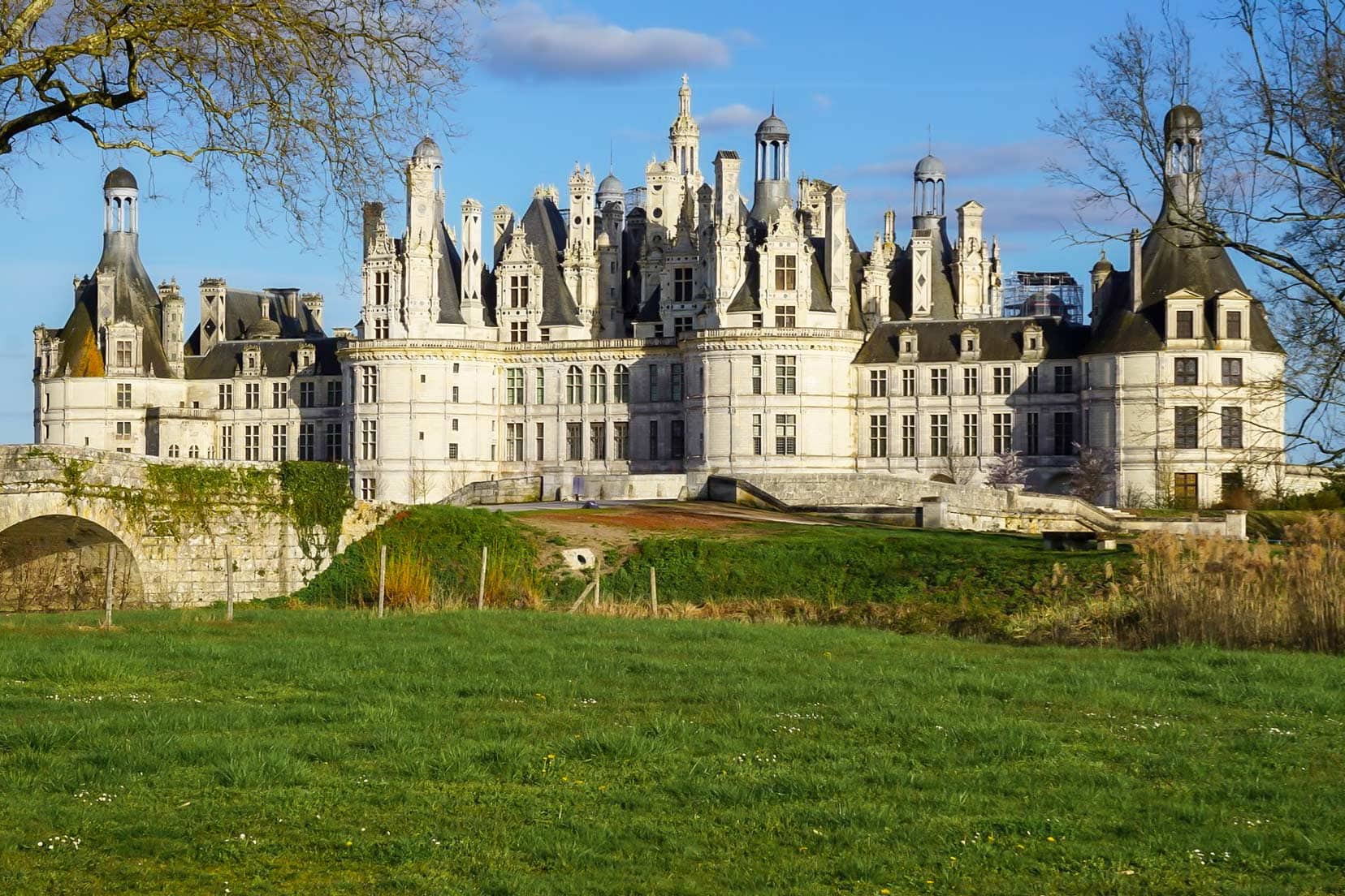 Chateaux de Chambord in the Loire Valley