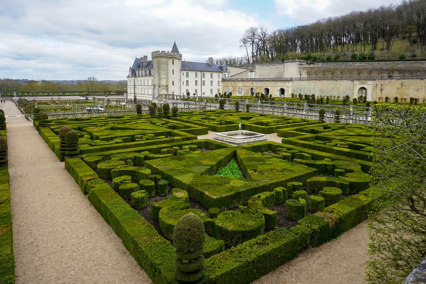 Chateau De Villandry chateau and gardens