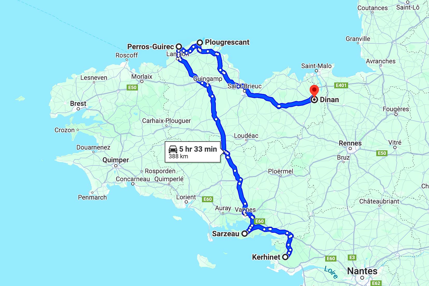 brittany-road-trip-map