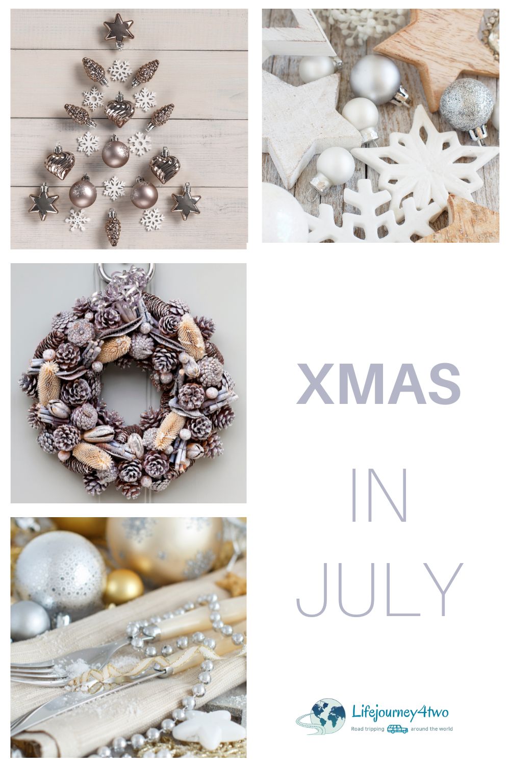 Christmas in July Pinterest pin