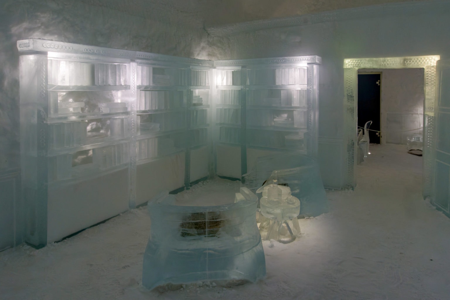 No Iceland Ice Hotel But Don T Miss This 2024 Experience   Ice Library Of Ice Books 1536x1024 