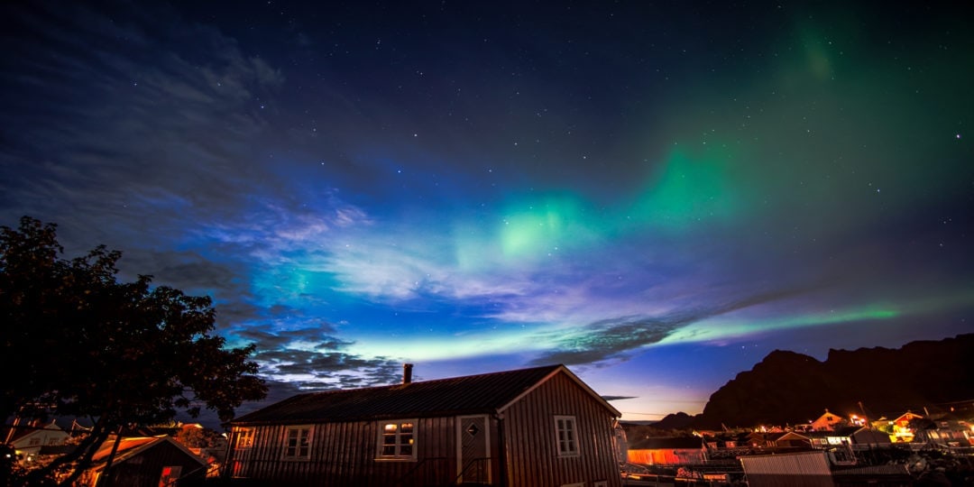 Northern Light in Henningsvaer