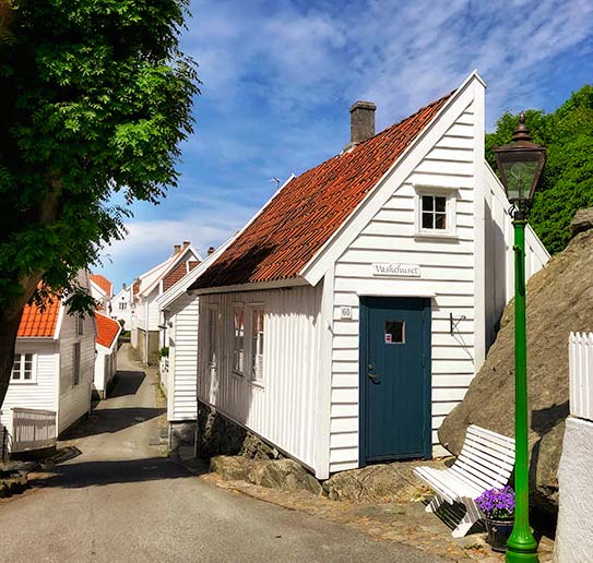 Half house in Skudeneshavn