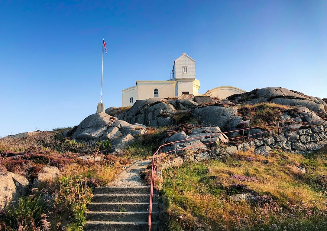 Geitungen Lighthouse at Skudeneshavn