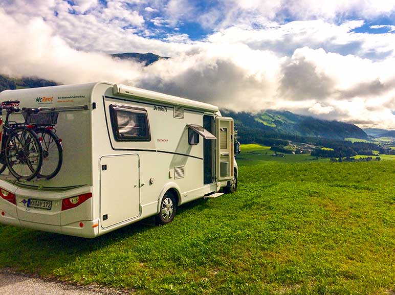 europe campervan trip