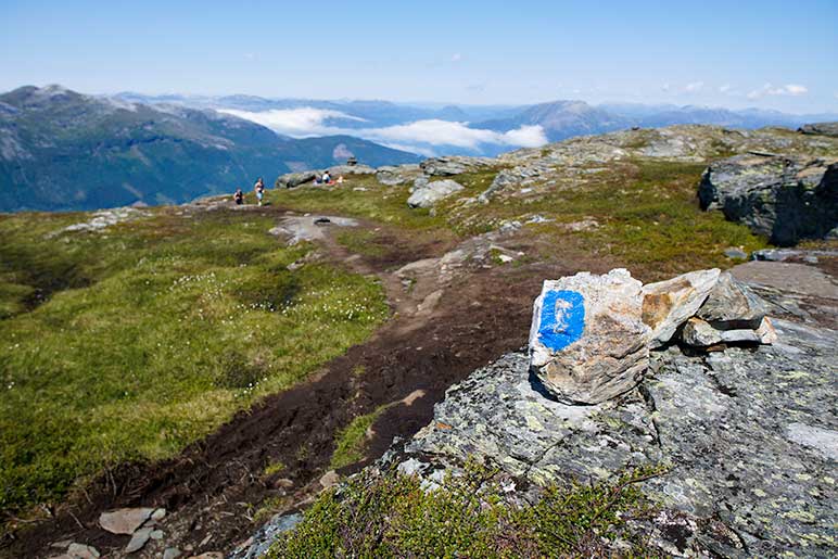 Signs to Dronningstien