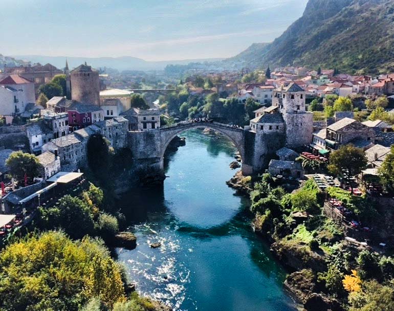 Mostar Bridge, Bosnia