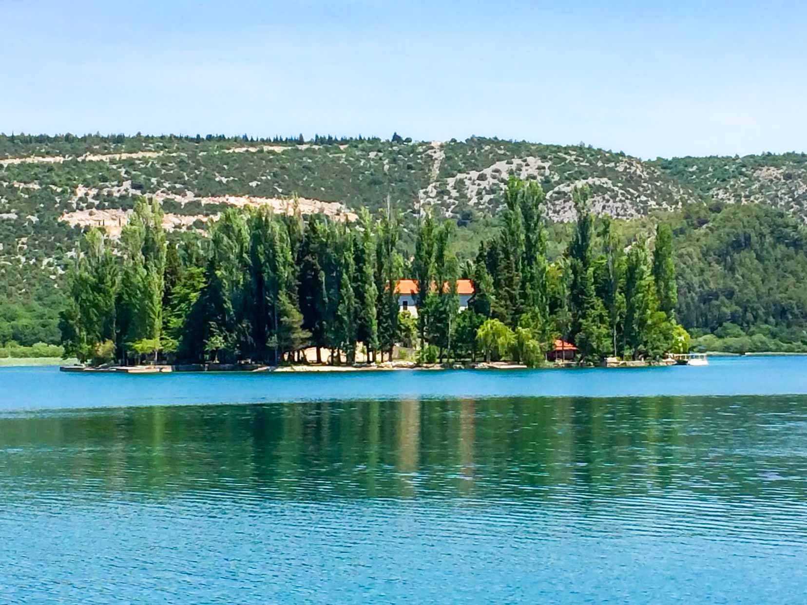 Visovac-Lake,-Croatia