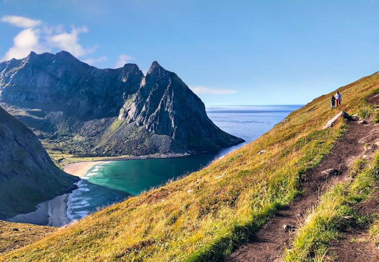 Ryten Lofoten - Incredible Hike Above Kvalvika Beach