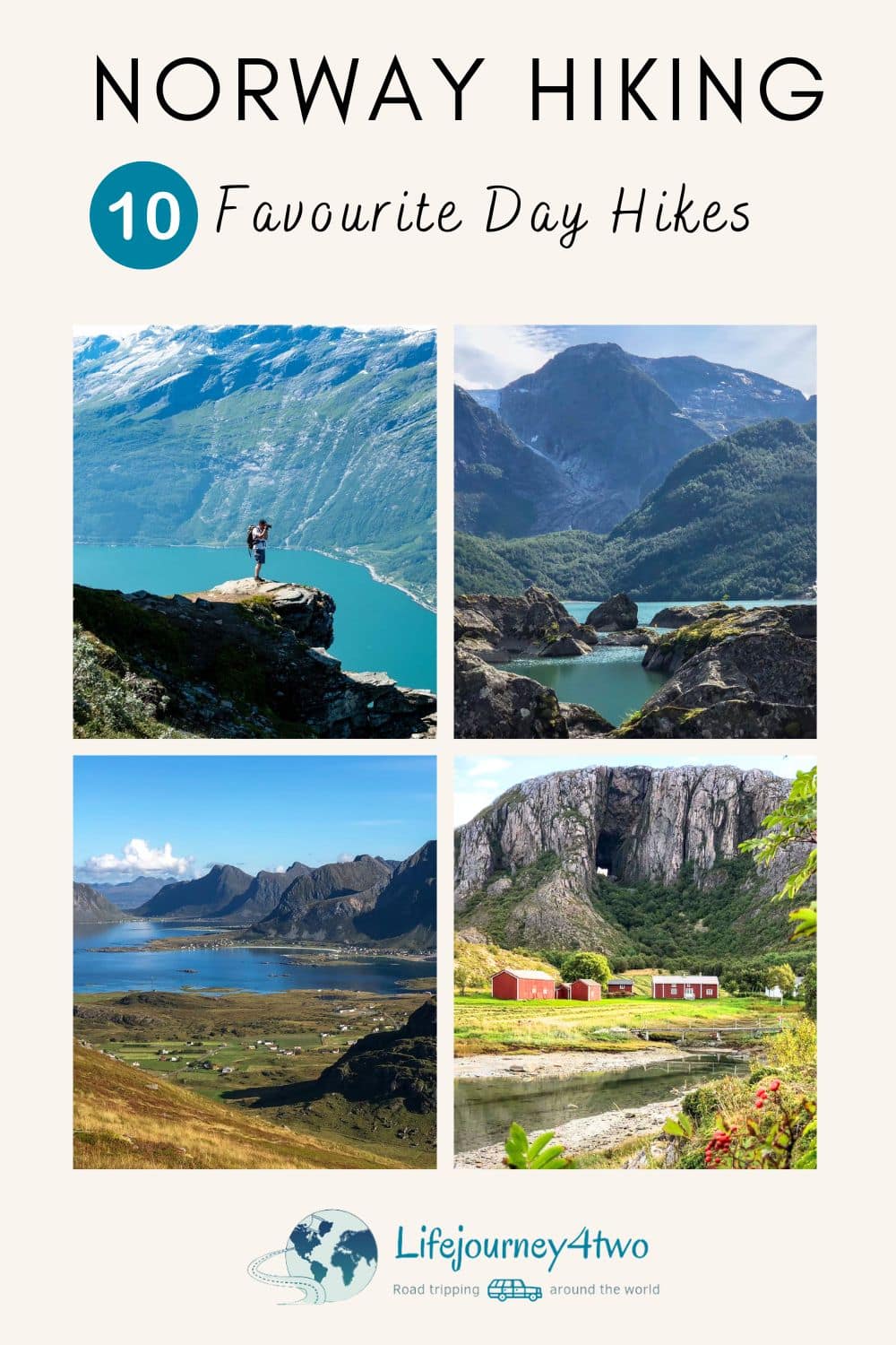 Norway Hikes Pinterest pin