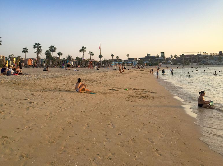 Jumeirah Beach, Dubai - what's not to like!