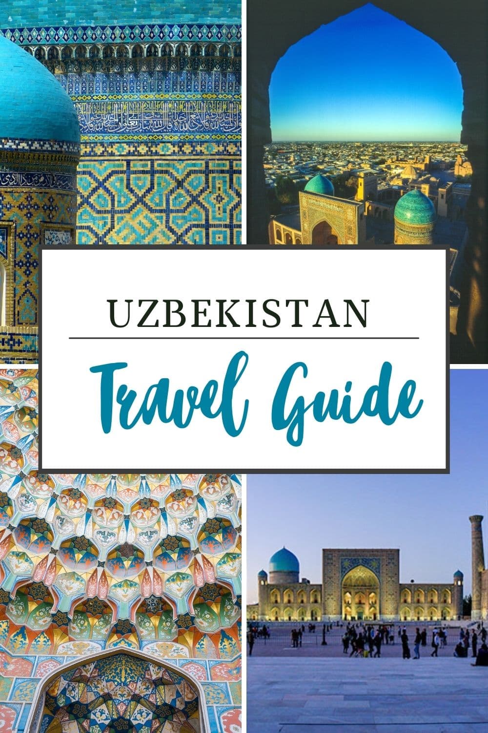 Uzbekistan Travel Tips Pinterest pin