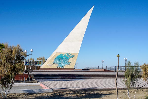 Monument to the Aral Sea 
