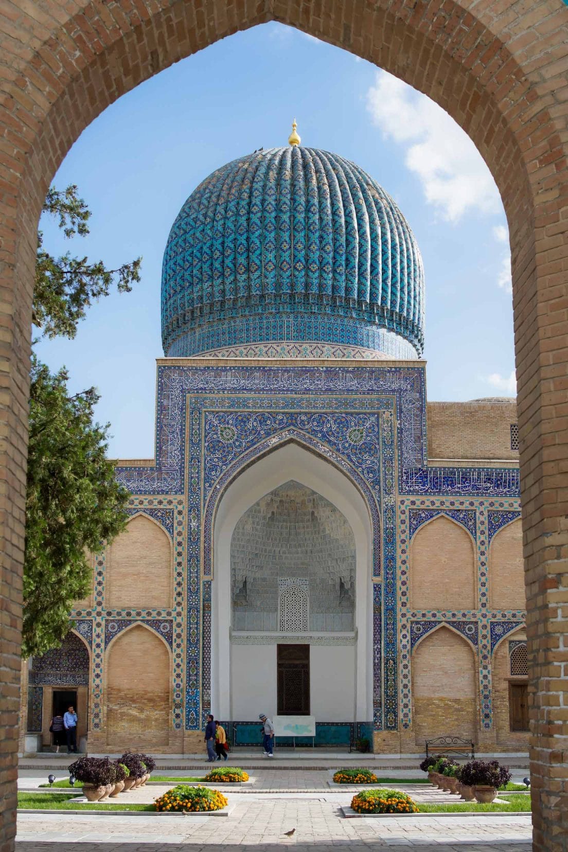 Amir-Temur-mausoleum-entrance, Samarkand