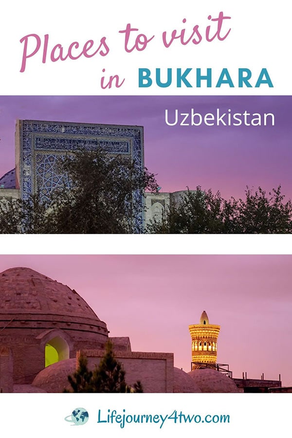 things to do in Bukhara pinterest pin