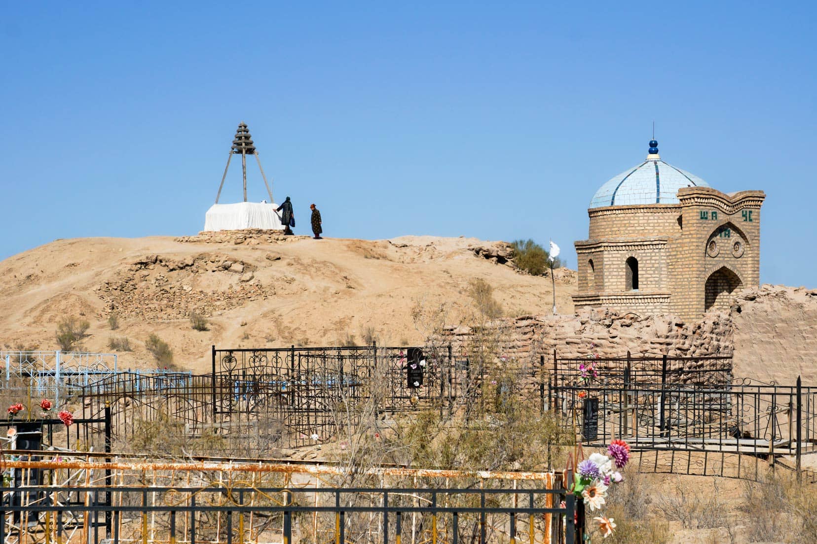 Jumart Qassap hillock in Mizdakhan Cemetery