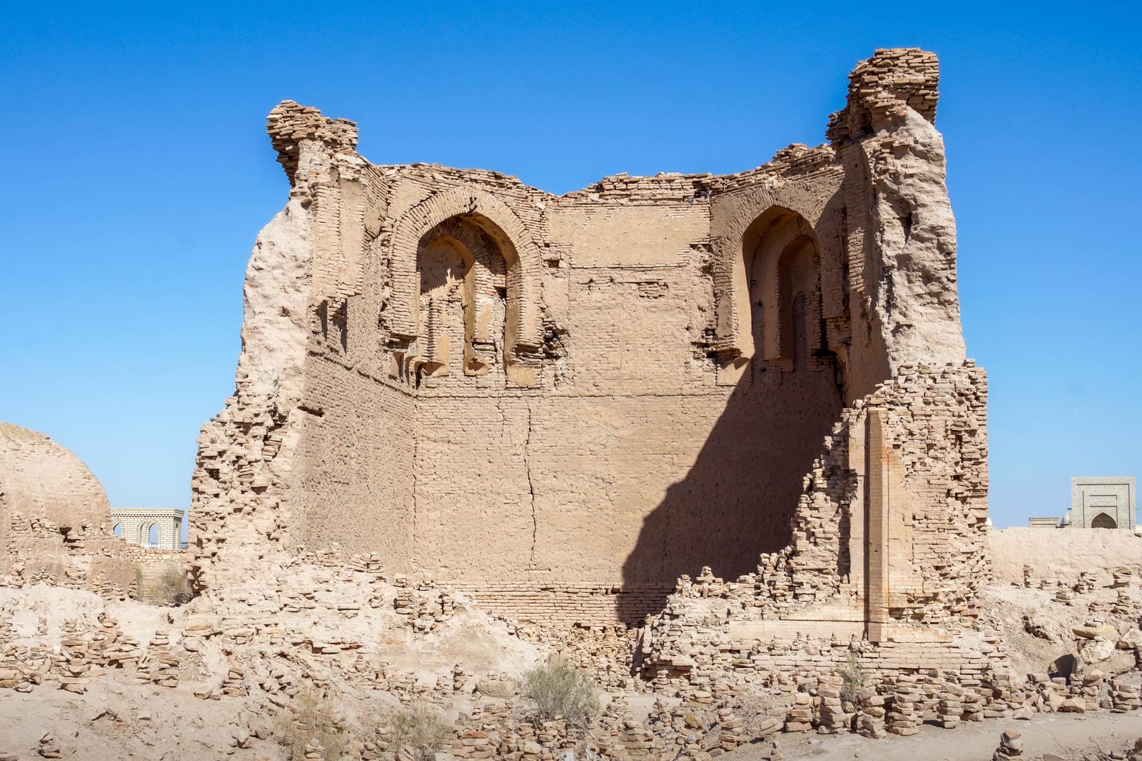 Erejep Caliph Mausoleum crumbling ruins