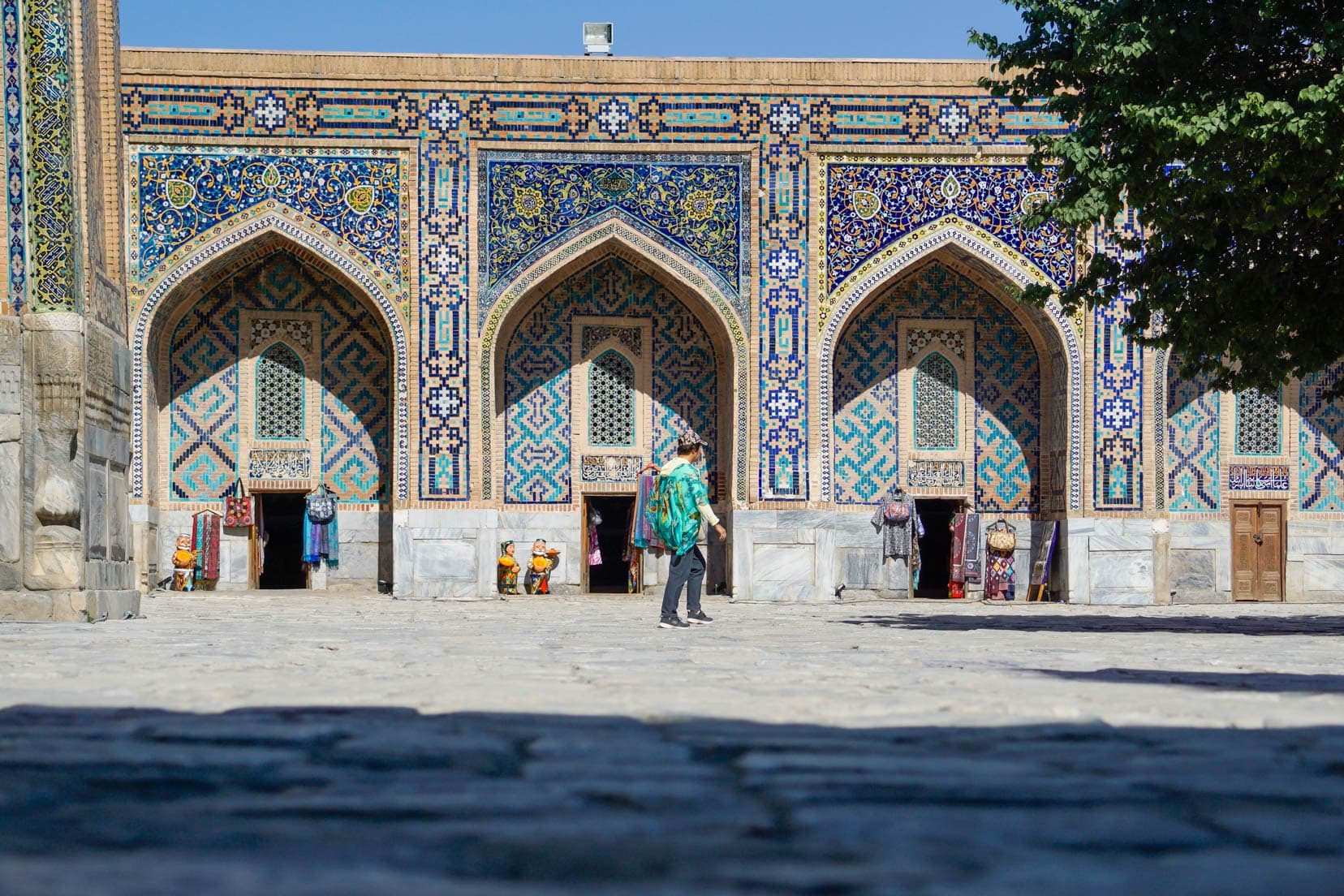 Interior-of Tilla Kori madrasah, Samarkand