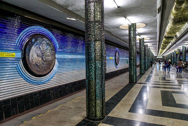 Tashkent's underground metro stations are a must see part of any epic uzbekistan itinerary