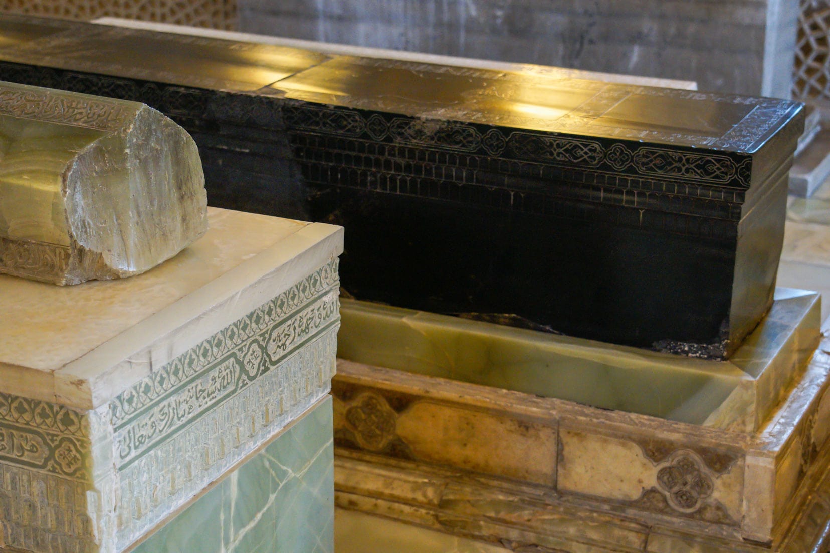 Timur's-black-jade-coffin,-Samarkand