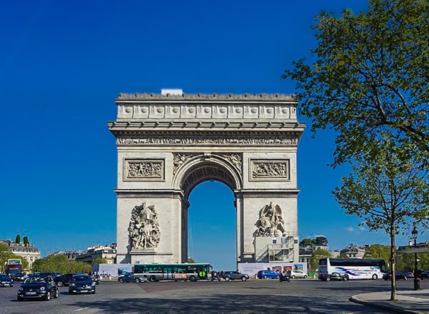 Arc de Triomphe - Paris 2 day itinerary