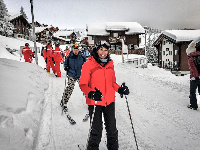 Skiing in Bettmeralp