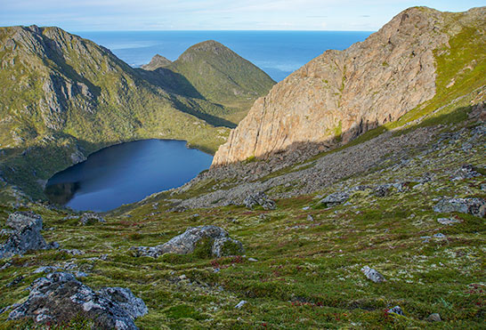 Dronningruta Hike views - hiking Norway