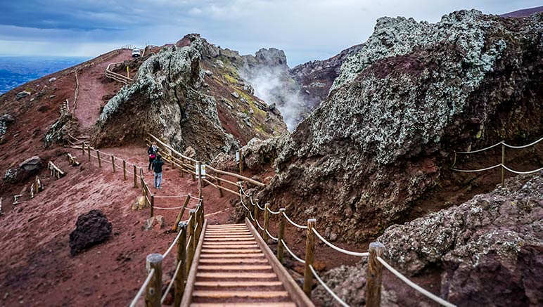 Mount Vesuvius Path