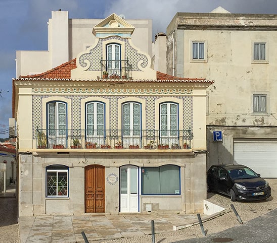 Sesimbra Portuguese styled old home