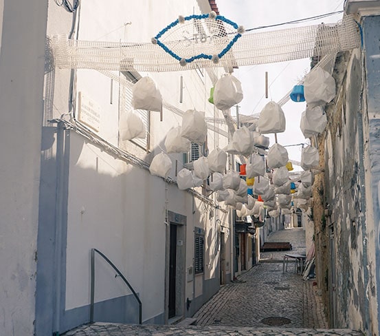 Sesimbra pretty side street