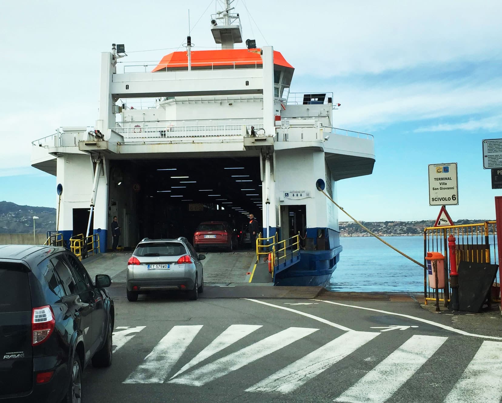 Sicily-Road-Trip-San-Giovanni-Car-ferry