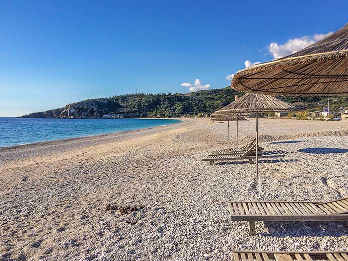 Albanian beach