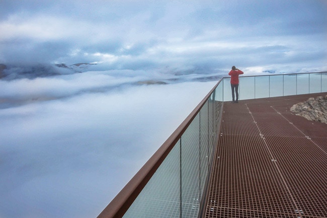 viewpoint with a cloudy outlook