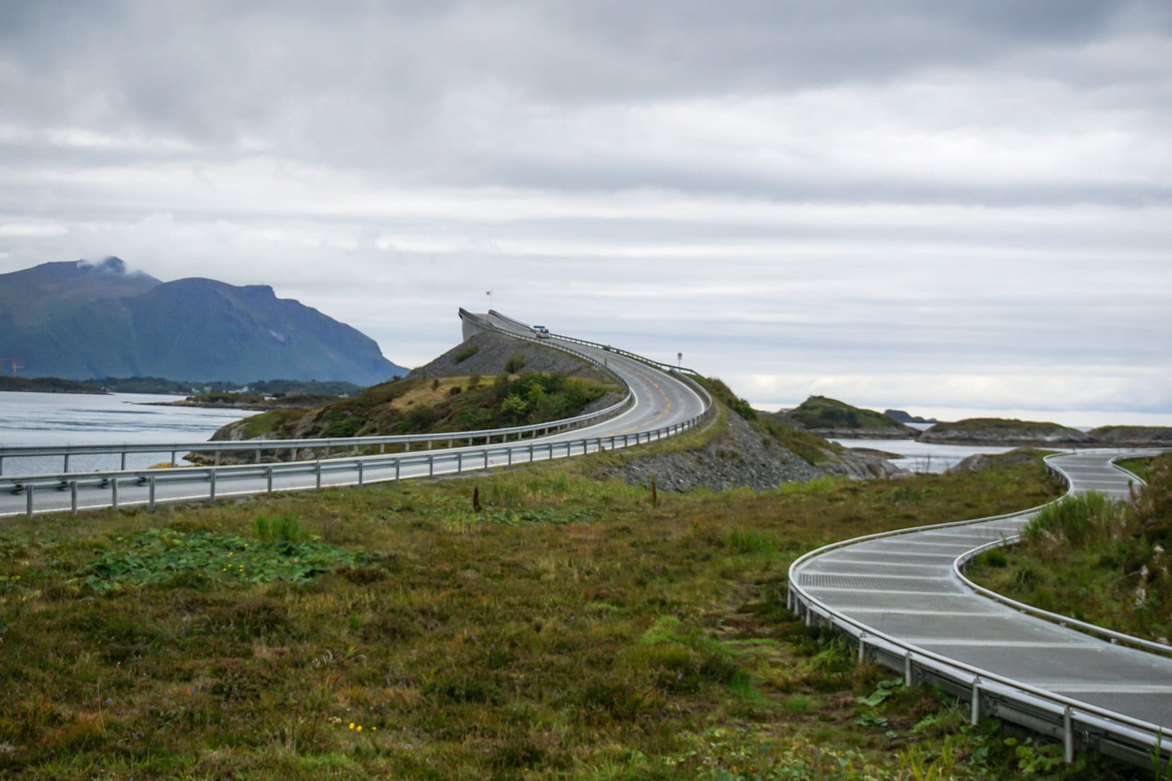 The Atlantic Road sweeping curves 