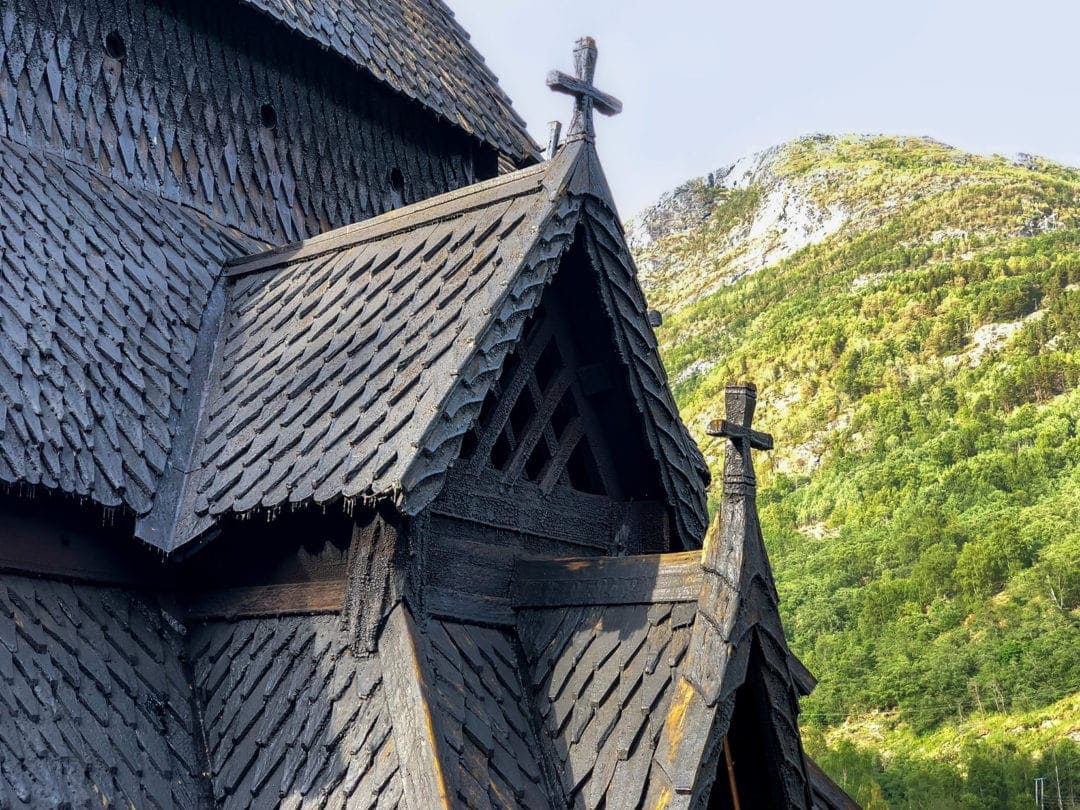 stave church roof