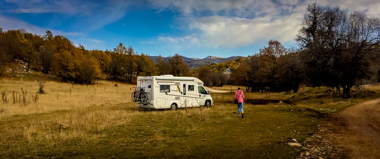 Campervan-at-Vicos-Gorge