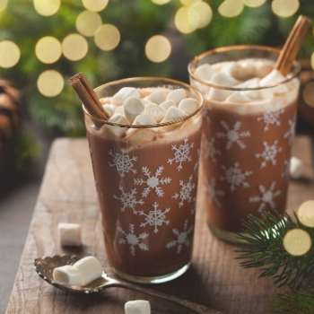 Christmas in July Hot chocolates