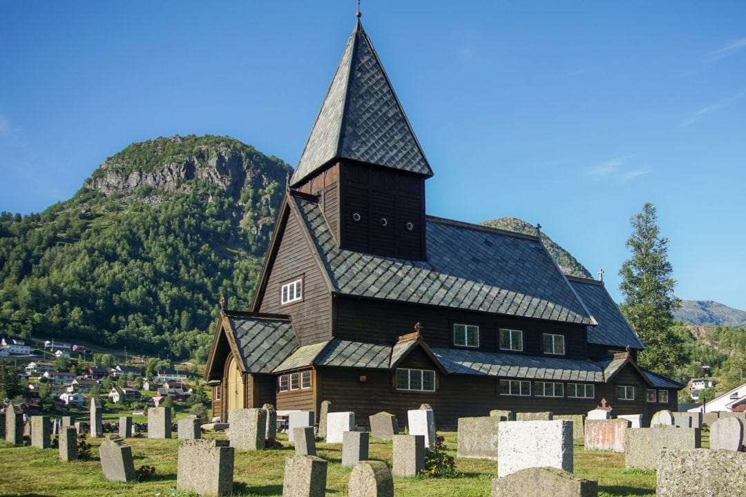 wooden stave church