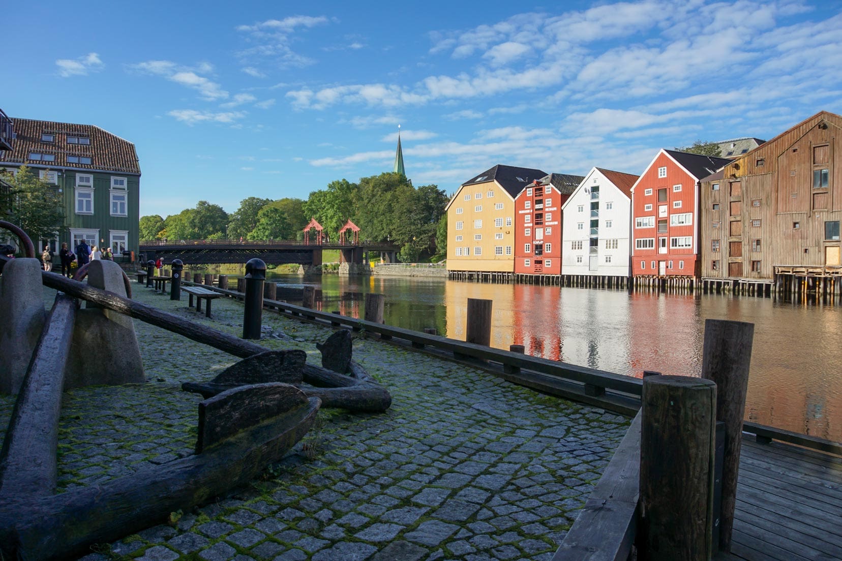 Trondheim-wharves-and-defences